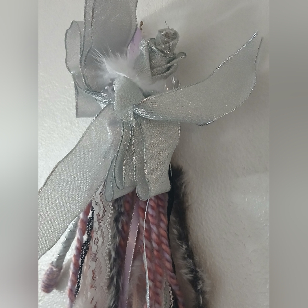 ♡✨️🌹MAGICAL ETERNAL ROSE🌹✨️♡ Satin Rose Wand-Tassle! 🪄